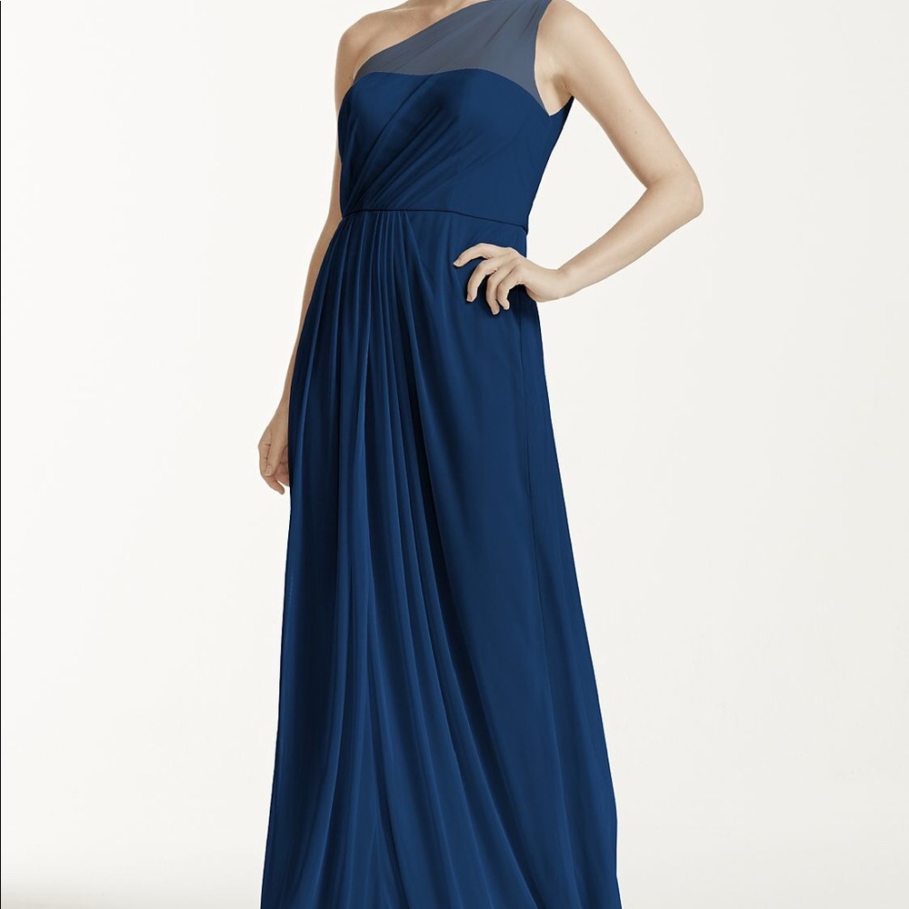 David’s Bridal one Shoulder Dress